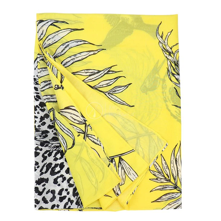 Animal Print Lightweight Scarf