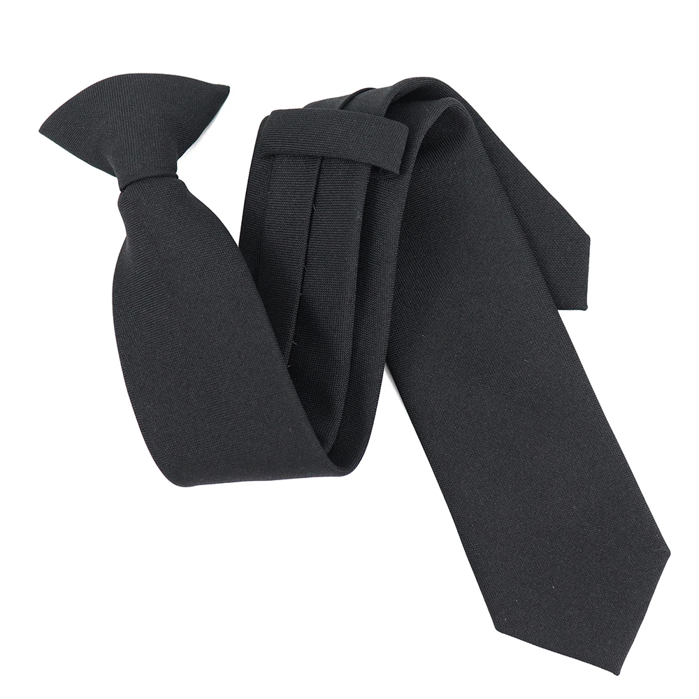 Black Clip on Tie Black Clip on Tie