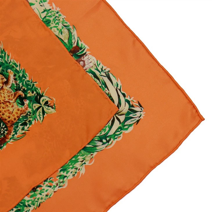 Designer Square Silk Scarves
